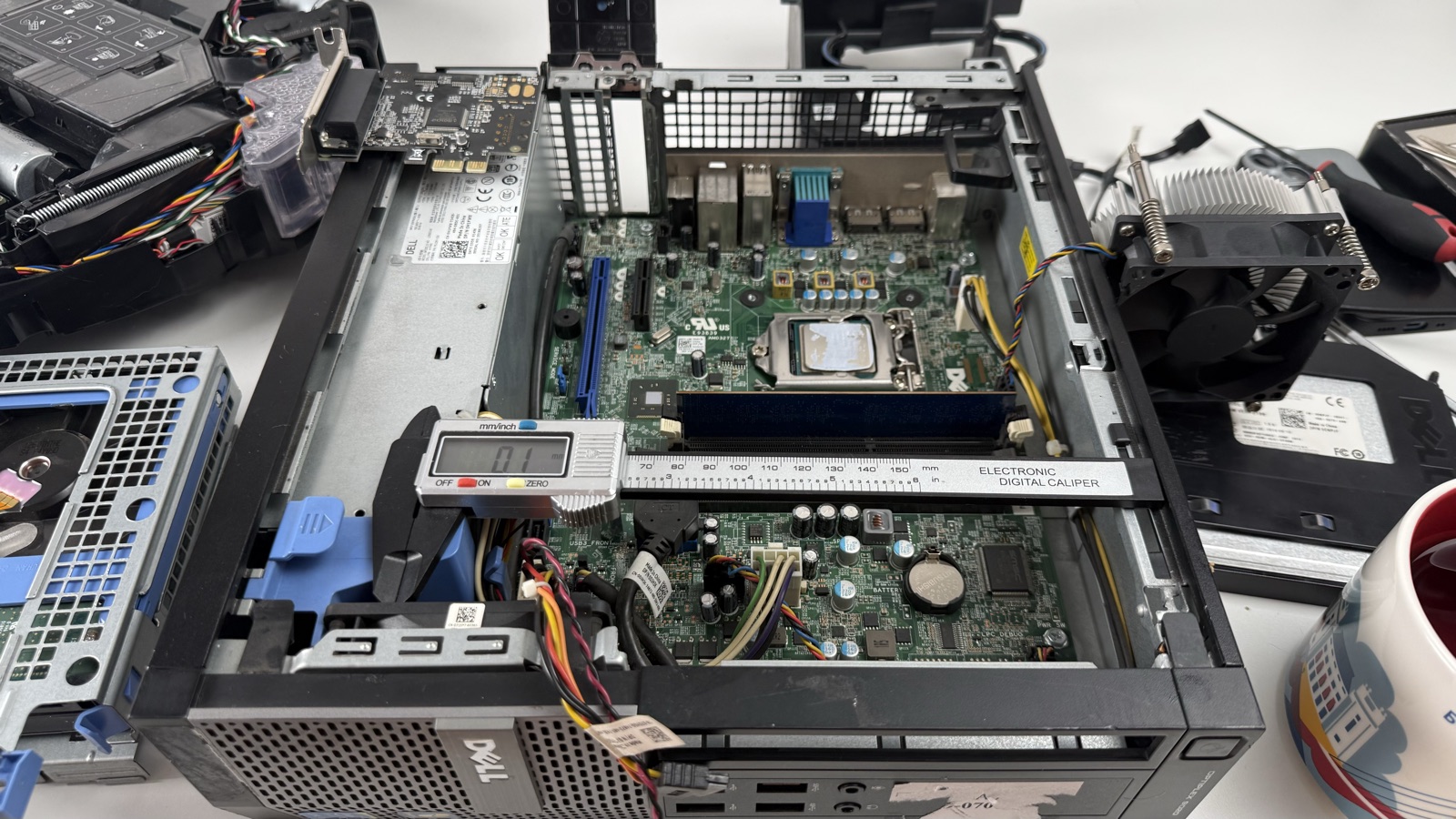 Took it apart at home